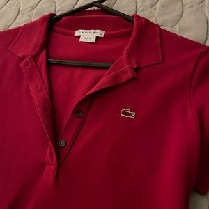Lacoste women’s pique polo dress